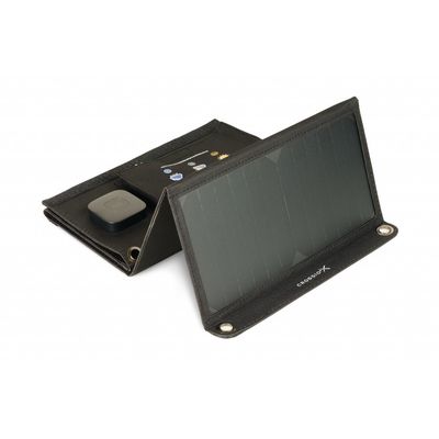 Crossio SolarPower solární dobíjecí panel 28W, 1x USB, 1x USB-C