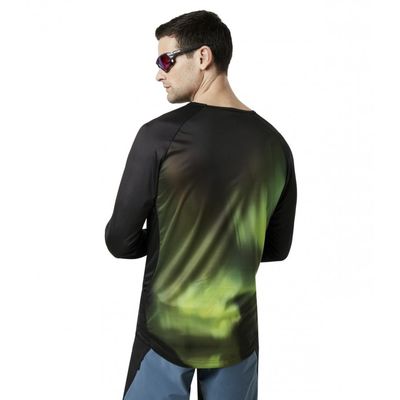 OAKLEY MTB LS TECH TEE AURORA BOREALIS, vel.XXL - MTB dres