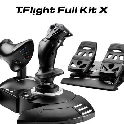 Thrustmaster T.Flight Full Kit X, pedálová sada TFRP Rudder + Joystick HOTAS, pro Xbox Series X/S, PC