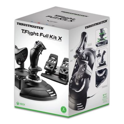 Thrustmaster T.Flight Full Kit X, pedálová sada TFRP Rudder + Joystick HOTAS, pro Xbox Series X/S, PC
