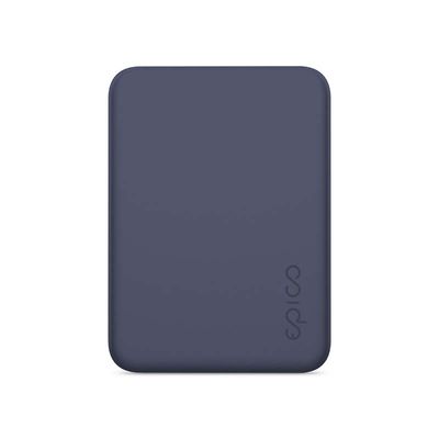 Epico 4200mAh MagSafe kompatibilní bezdrátová power banka - modrá