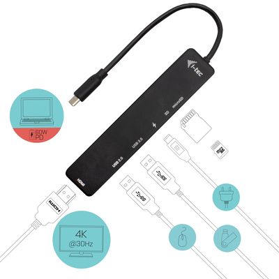 i-tec USB-C Travel Easy Dock 4K HDMI, Power Delivery 60 W
