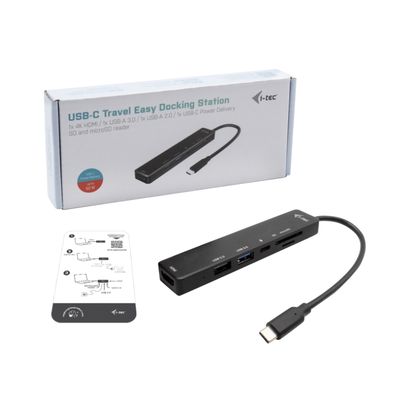 i-tec USB-C Travel Easy Dock 4K HDMI, Power Delivery 60 W