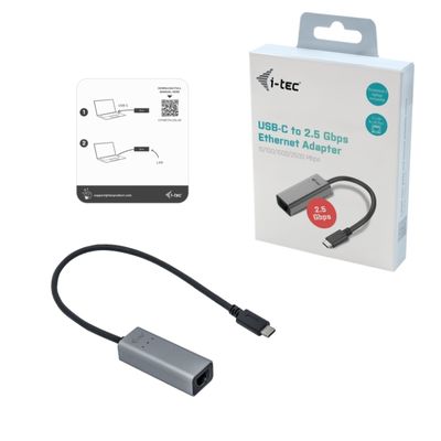 i-tec USB-C Metal 2,5Gbps Ethernet Adapter