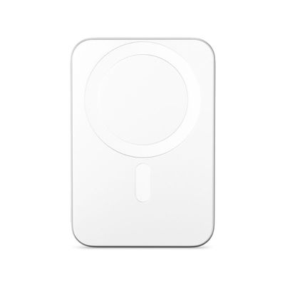 Epico 5000mAh hliníková powerbanka s podporou uchycení MagSafe - stříbrná