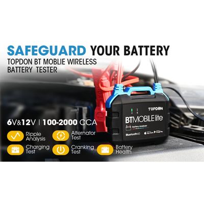 TOPDON testovací jednotka autobaterie BTMobile Lite