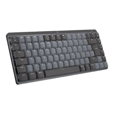 Logitech MX Mechanical Mini, US, Lineární spínače, černá/grafitová