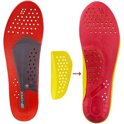 FORCE tretry ROAD WARRIOR CARBON, černé vel.42