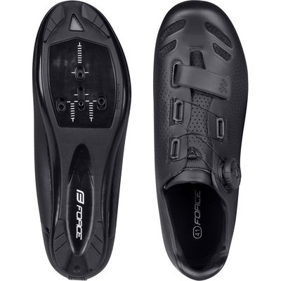 FORCE tretry ROAD HERO PRO, černé vel.43