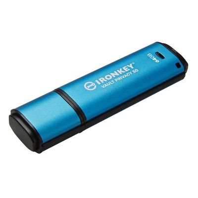 Kingston IronKey Vault Privacy 50 64GB USB 3.2