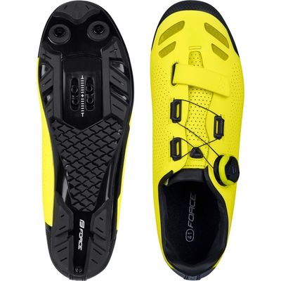 FORCE tretry MTB HERO PRO, fluo vel.41