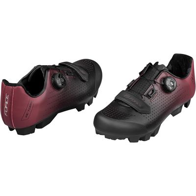 FORCE tretry MTB VICTORY, černo-bordó vel.45