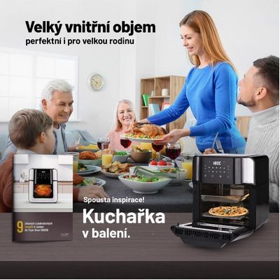 Lauben Air Fryer Oven 1500SB - horkovzdušná trouba