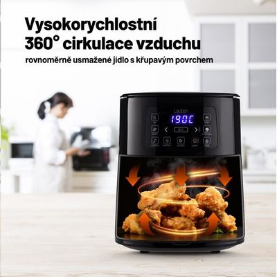 Lauben Hot Air Fryer 4000BC - horkovzdušná fritéza