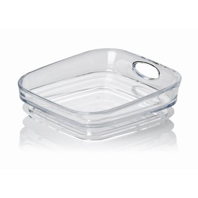 KELA Dóza hranatá skladovací plast JULE, 1,2 l
