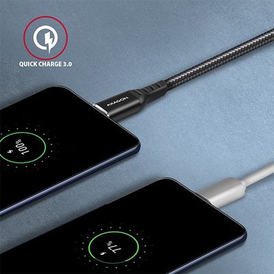AXAGON BUCM-AM20AB, HQ kabel USB-C <-> USB-A, 2m, USB 2.0
