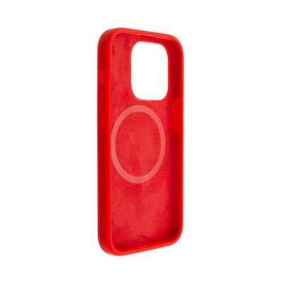 Zadní kryt FIXED MagFlow s podporou MagSafe pro Apple iPhone 14 Pro, červený