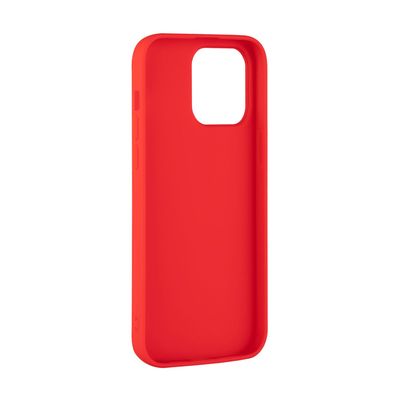 Zadní pogumovaný kryt FIXED Story pro Apple iPhone 14 Pro Max, červený