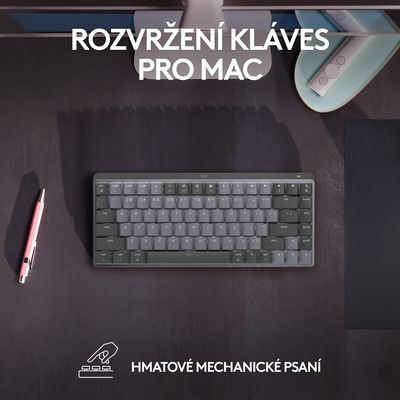 Logitech MX Mechanical Mini for Mac Minimalist, Space Grey