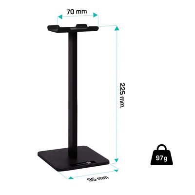 CONNECT IT Stand-It stojánek na sluchátka, černý