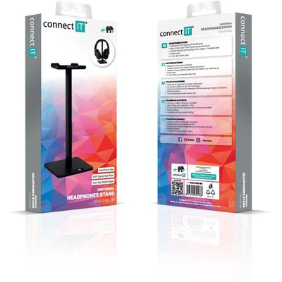 CONNECT IT Stand-It stojánek na sluchátka, černý