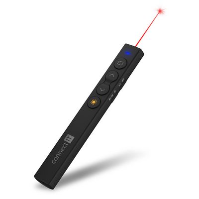 Connect IT laserové ukazovátko (AAA baterie), černé