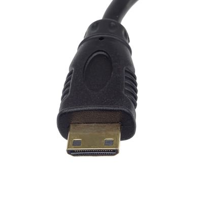 PremiumCord Flexi adaptér HDMI Typ A samice - mini HDMI Typ C samec pro ohebné zapojení