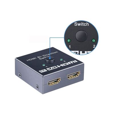PremiumCord HDMI Switch 4K, FULL HD 1080p obousměrný 2-1 nebo 1-2