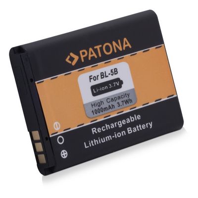 PATONA baterie pro mobilní telefon Nokia BL-5B 1000mAh 3,7V Li-Ion
