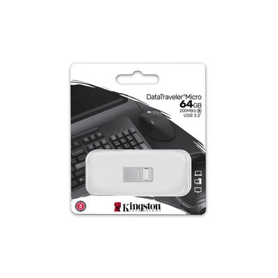 Kingston DataTraveler Micro 64GB USB 3.2 (DTMC3G2/64GB)