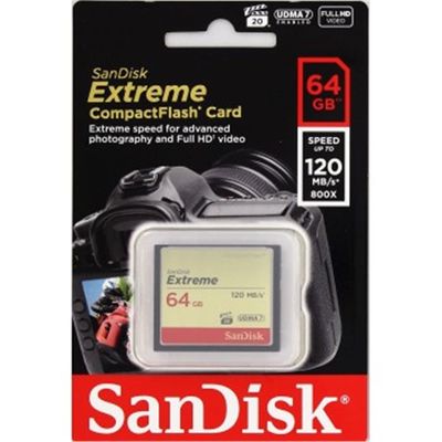 SanDisk Extreme Compact Flash 64GB