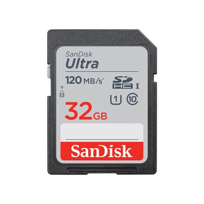 SanDisk Ultra SDHC 32GB 120MB/s UHS-I U1 Class 10