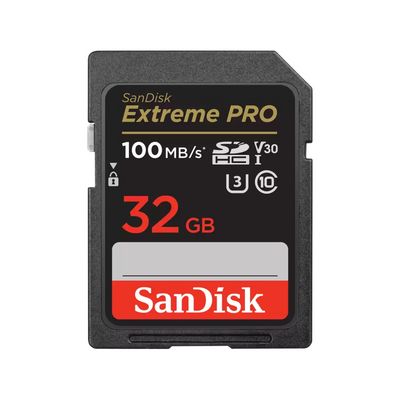 SanDisk Extreme PRO SDHC 32GB 100MB/s UHS-I U3 Class 10
