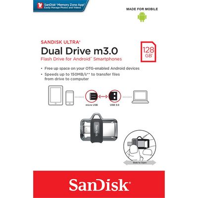 SanDisk Ultra Android Dual USB Drive 128GB