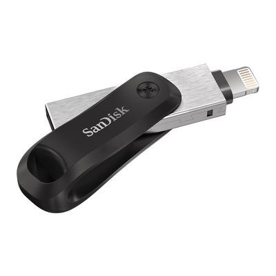 SanDisk iXpand Flash Drive Go 256GB, USB-A + Lightning