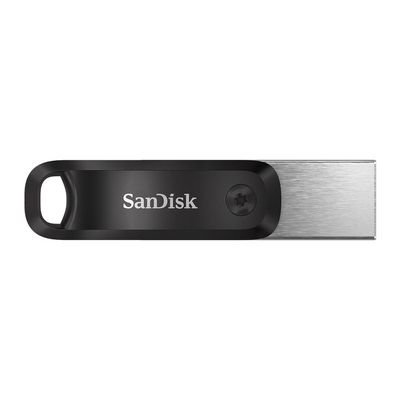 SanDisk iXpand Flash Drive Go 256GB, USB-A + Lightning