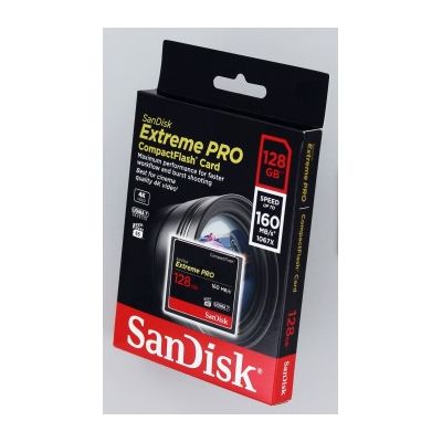 SanDisk Extreme Pro Compact Flash 128GB 160MB/s
