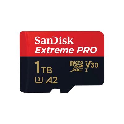 SanDisk microSDXC 1TB Extreme PRO + Rescue PRO Deluxe + SD adaptér