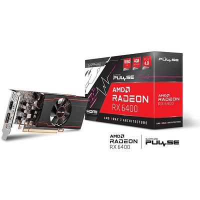 SAPPHIRE PULSE AMD Radeon RX 6400 4GB