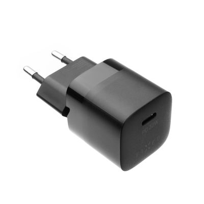 Síťová nabíječka FIXED Mini s USB-C výstupem a podporou PD, 30W, černá