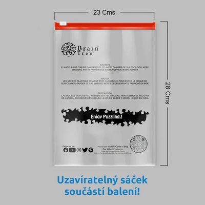 Brain Tree Puzzle Dovolená na pláži 1000 dílků
