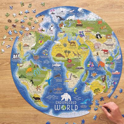 Ridleys Games Puzzle ohrožený svět 1000 dílků