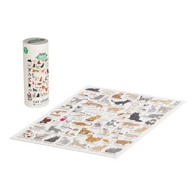Ridleys Games Puzzle pro milovníky koček bílé 1000 dílků