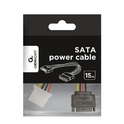 Gembird kabel SATA M na Molex F