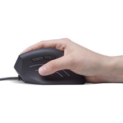 Connect IT CMO-2500-BK ergonomická vertikální optická myš, černá