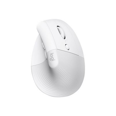 Logitech Lift for Mac Vertical Ergonomic Mouse Off-White