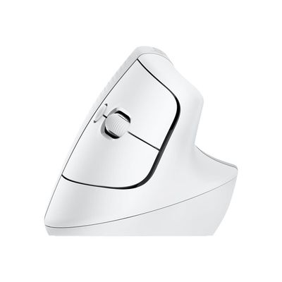 Logitech Lift for Mac Vertical Ergonomic Mouse Off-White