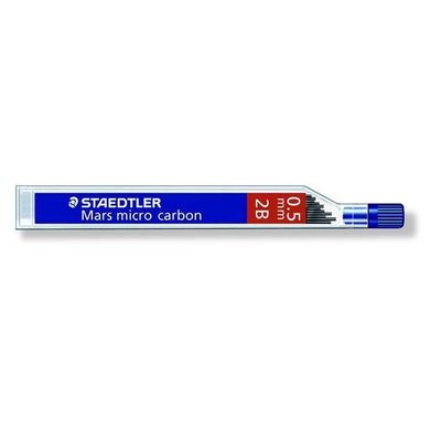 STAEDTLER Grafitová tuha do mikrotužky Mars micro, 0,5 mm, 2B