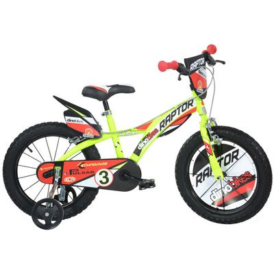 Dino bikes 614 Raptor žlutá 14 dětské kolo