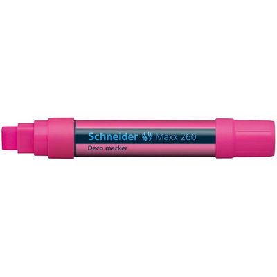 SCHNEIDER Křídový popisovač Maxx 260, růžová, 2-15mm, tekutý